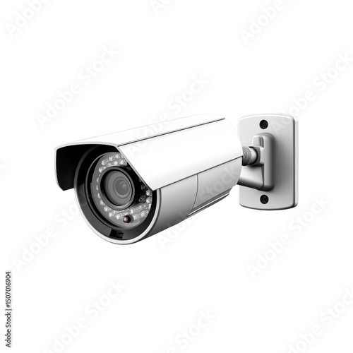 Security surveillance camera element realistic style