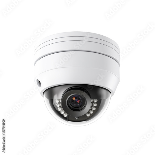 Security surveillance camera element realistic style
