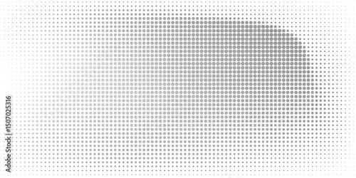 High-Quality Vector Halftone Dot Pattern Radiant Burst in Black and White, Ideal for Marketing Banners and Product Backgrounds.vector eps10