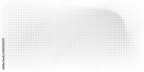 High-Quality Vector Halftone Dot Pattern Radiant Burst in Black and White, Ideal for Marketing Banners and Product Backgrounds.vector eps10