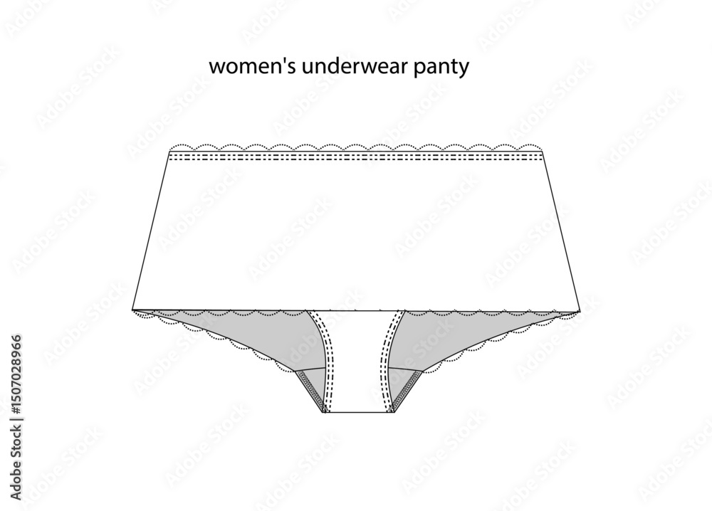  women's underwear panty.