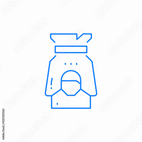 military bunker structure icon sign vector