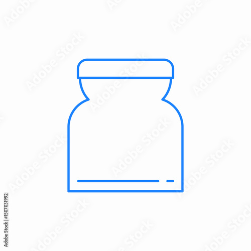 storage container vessel icon sign vector