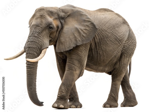 african elephant walking