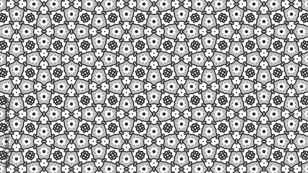 Abstract modern geometric seamless textile pattern vector design. Abstract modern geometric seamless textile pattern vector design.