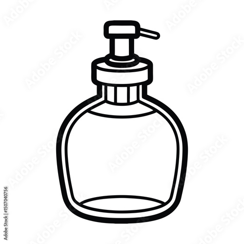 Create Soap Pump Bottle With Cork Stopper