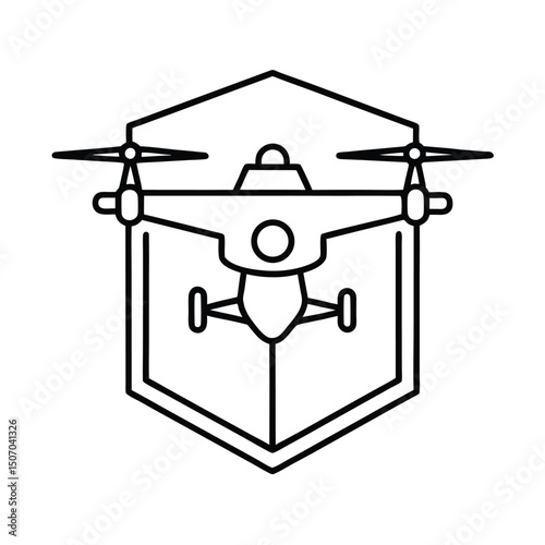 Drone Operator License Certification Badge
