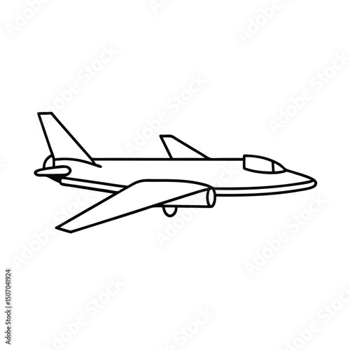 High Altitude Reconnaissance Aircraft In Flight