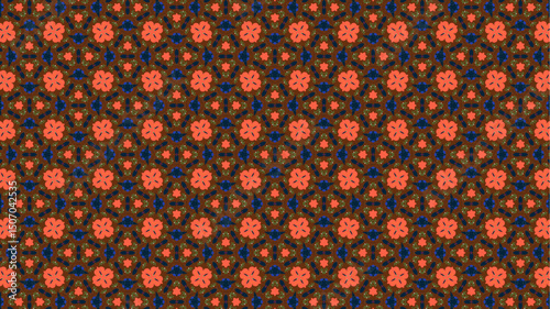 Abstract modern geometric seamless textile pattern vector design.