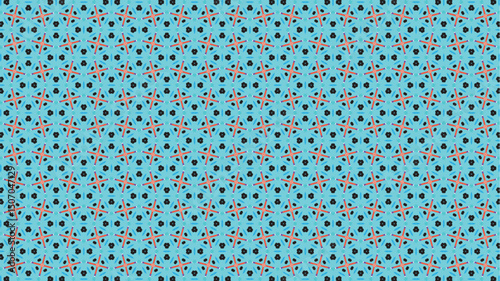 Abstract modern geometric seamless textile pattern vector design.