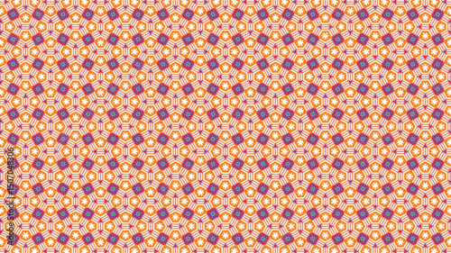 Abstract modern geometric seamless textile pattern vector design.