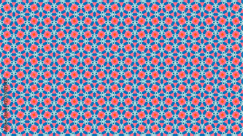 Abstract modern geometric seamless textile pattern vector design.