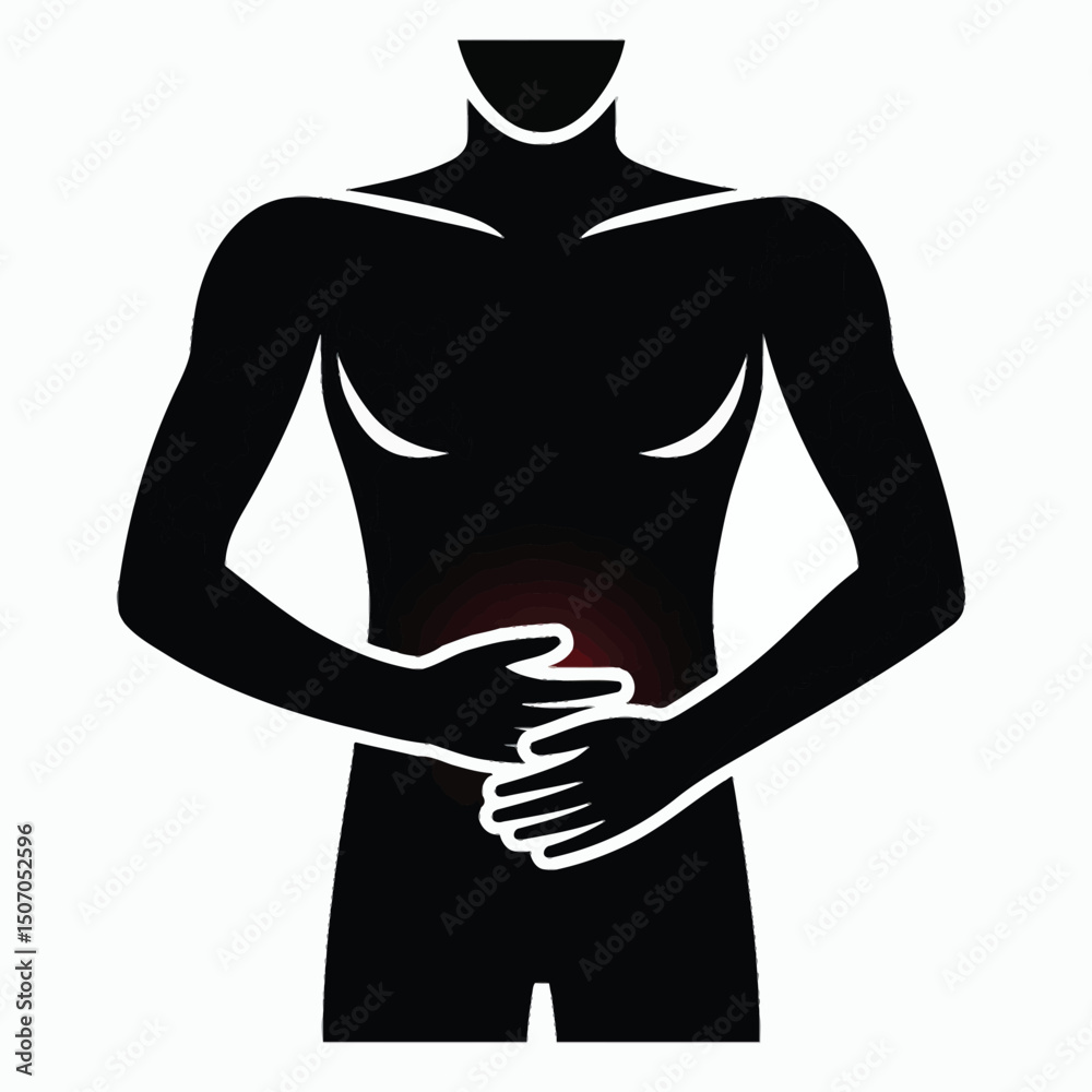 Fototapeta premium Human Silhouette Icon: Generic Person Symbol Vector14