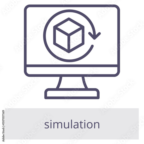 Simulation Element For Design Graphic