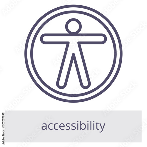 Acessibility Element For Design Graphic