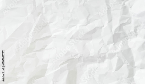 Paper texture background, Crumpled paper. white crumpled paper texture background, White creased paper.