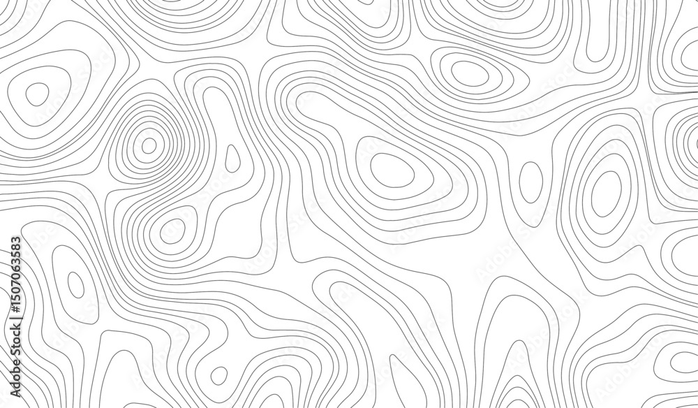 Topographic Background. Abstract wavy and curved lines background. Abstract pattern with Lines. Background of the Topographic Map. Abstract Topographic Map Lines. Monochrome Terrain Lines Art. Topographic Background. Abstract wavy and curved lines background. Abstract pattern with Lines. Background of the Topographic Map. Abstract Topographic Map Lines. Monochrome Terrain Lines Art.