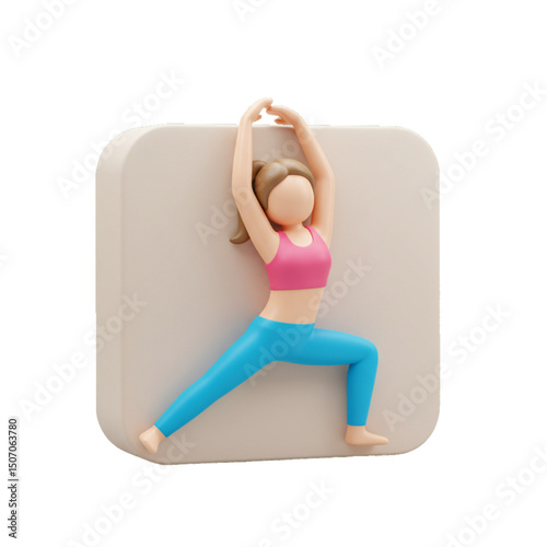 Woman doing morning stretch promoting mobility and energy