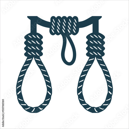 Two Nooses Hanging: Symbol of Danger, Death