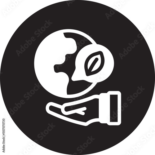 environment glyph icon