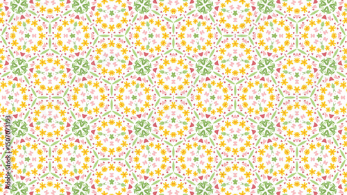 Modern Textile seamless repeat pattern wallpaper background for fashion and home decor.