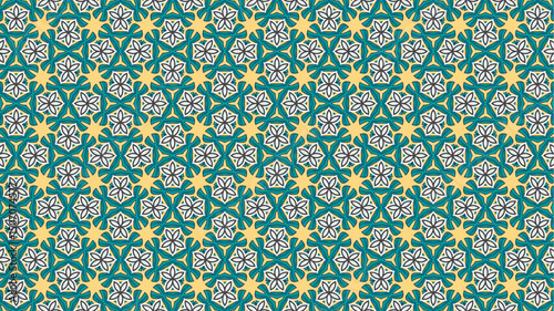 Modern Textile seamless repeat pattern wallpaper background for fashion and home decor.