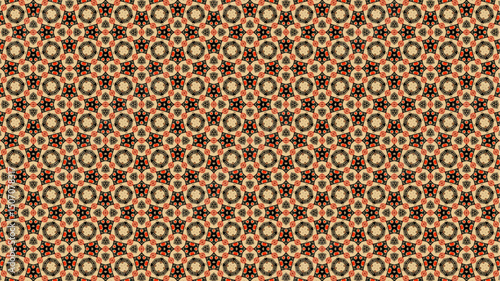 Trendy geometric floral abstract luxury pattern design.