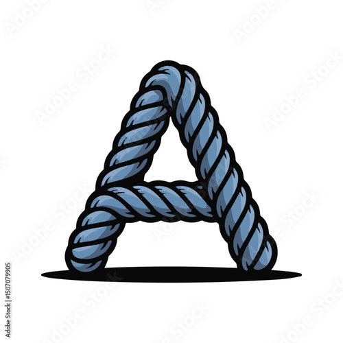 Rope Letter A