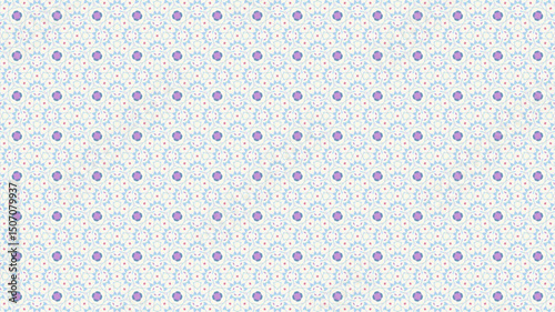 Trendy geometric floral abstract luxury pattern design.