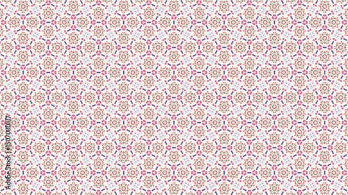 Trendy geometric floral abstract luxury pattern design.