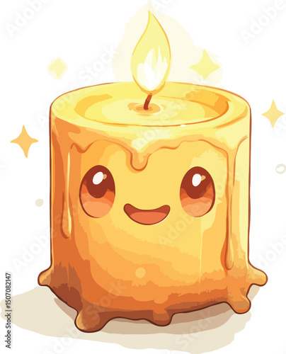candle vector art