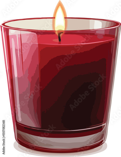 candle vector art