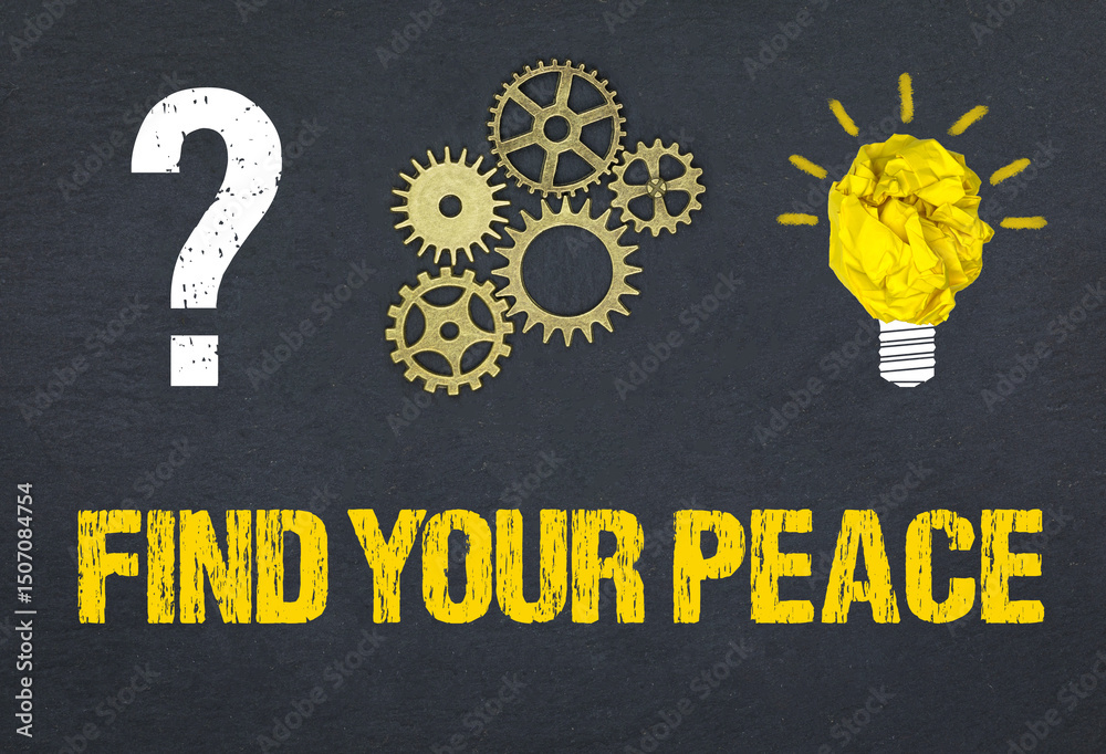Fototapeta premium Find Your Peace 