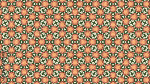 Trendy geometric floral abstract luxury pattern design.