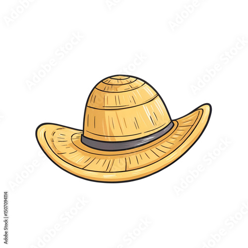 cowboy hat isolated