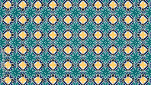 Trendy geometric floral abstract luxury pattern design.