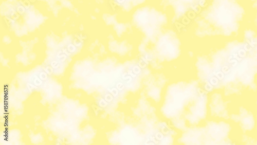 Light yellow cloud pattern texture featuring smooth gradient for artistic design elements