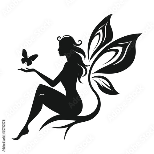 Playful Whimsical Black Silhouettes