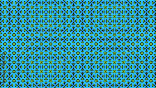 Trendy geometric floral abstract luxury pattern design.