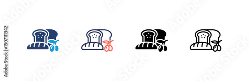 Toast Icon set multiple style collection