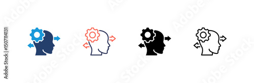 Behavior Icon set multiple style collection