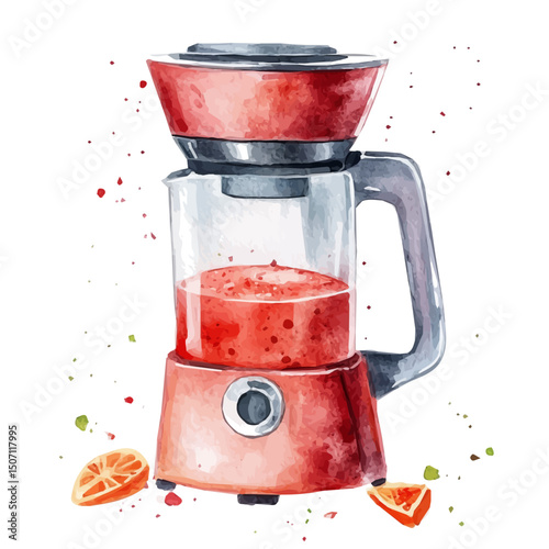 My Watercolor illustration, blender painting illustration isolated on a white background, illustration, AI painting design, vector illustration set, eps format