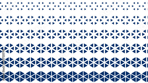 Vector seamless pattern. Abstract Cross Pattern generative computational art illustration