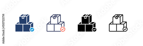 Product  Icon set multiple style collection