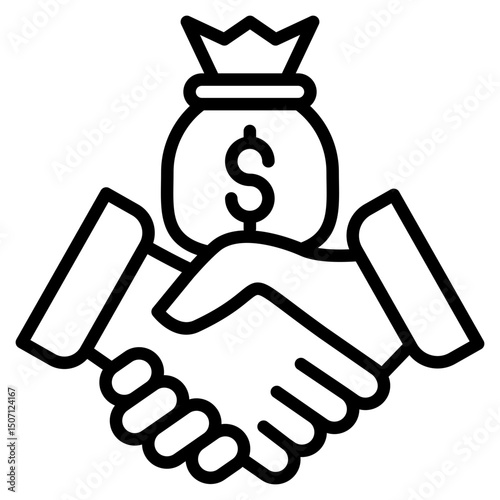 Trade line icon