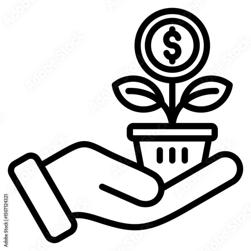 Agriculture line icon