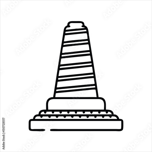 traffic cone icon