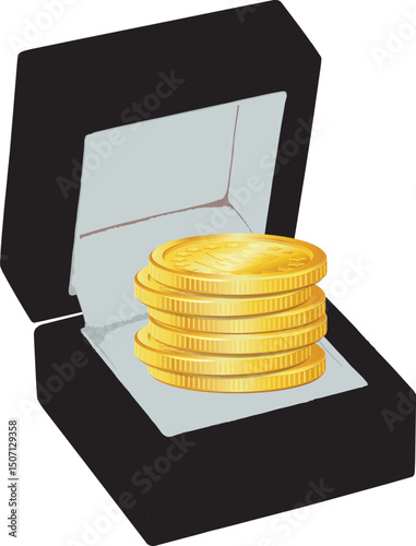 Detailed coin and currency vector elements with clean design. Suitable for economic content, finance blogs, trading apps, and business graphics.