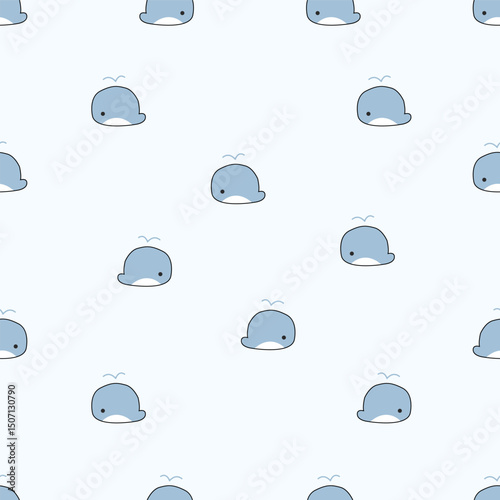 Seamless animal pattern. Idea for fabric, tablecloth pattern, wrapping paper, gift paper. Print ditsy. Motives are scattered randomly. Animal pattern background. cute pattern.
