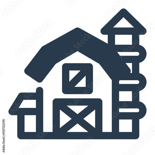 Fantasy Farmhouse with Tower